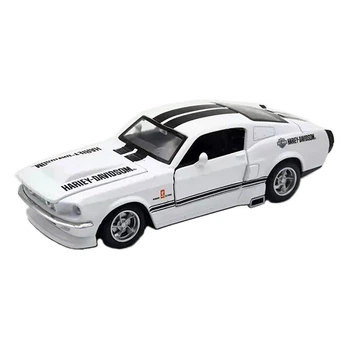 Машинка металева дитяча Ford Mustang Автопром білий