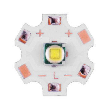 Світлодіод на підкладці зірка d20 CREE T6