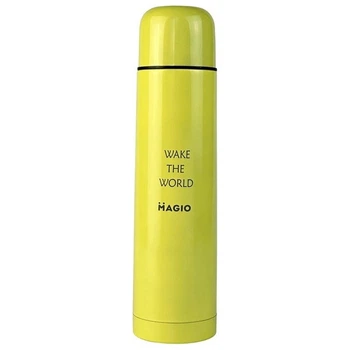 Термос вакуумний1 л MAGIO MG-1033Y Yellow