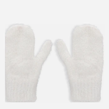 Дитячі демісезонні в'язані рукавиці Coccodrillo Accessories Winter Girl ZC3360101AWG-003 XXS Екрю (5904986214343)