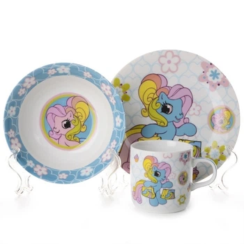 Набір дитячий 3 предмети "Маленький поні" NPA2SETKIDS