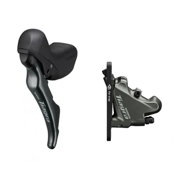 Тормоз гідравлічний дисковий SHIMANO TIAGRA R4720 переднє (ліва ручка 2-шв, каліпер, гідроліния 1000мм) не зібране