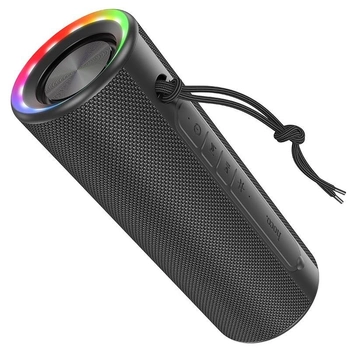 Портативная Беспроводная Bluetooth Колонка Акустика HOCO luster sports BT speaker HC20 LED |20W, BT5.2| Черный