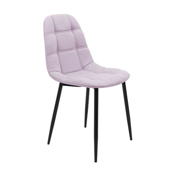 Стілець крісло м'який SplitDesign U Sorrento 72 чорні ніжки Рожевий