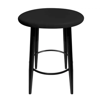 Стул табурет мягкий MollyDesign Fly 2230 черные ножки Черный
