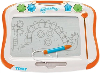 Магнитная доска для рисования Tomy Megasketcher Бело-оранжевая (T6555) (5011666065550)