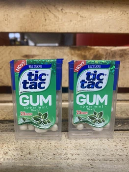 Жувальна резинка Tic Tac Gum Spearmint flavor 25шт