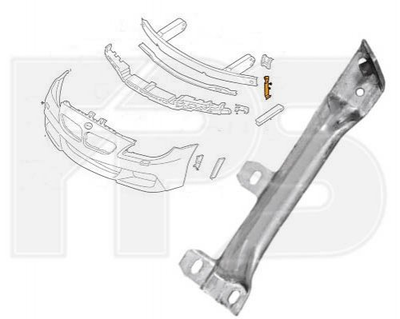 Бампер FPS FP 1420 934 BMW 5 Series, 7 Series, 6 Series 51117158894