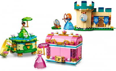 Zestaw klocków LEGO Disney Princess Zaklęte twory Aurory, Meridy i Tiany 558 elementów (43203)