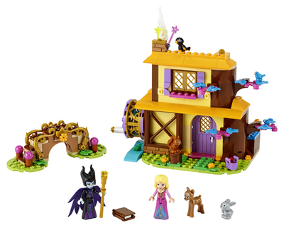 Zestaw klocków Lego Disney Princess Leśna chatka Aurory 300 części (43188)