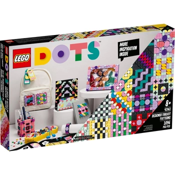 Zestaw klocków LEGO DOTs Zestaw narzędzi projektanta Wzorki 1096 elementów (41961)