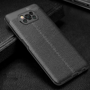 Защитный силиконовый чехол бампер для Poco X3 NFC \ Pro черный