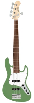 Бас-гітара SADOWSKY MetroLine 21-Fret Vintage J/J Bass, Alder, 5-String (Solid Sage Green Metallic Satin)