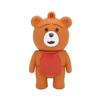 Флешка 64GB / 64ГБ USB 2.0 "Медвеженок"