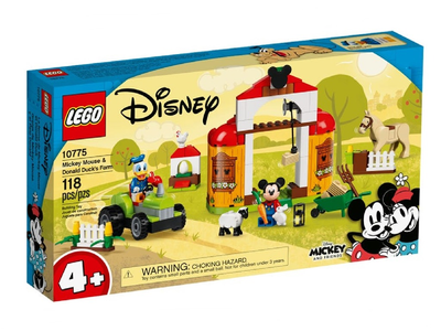 Zestaw klocków LEGO Disney Farma Mikiego i Donalda 118 elementów (10775)