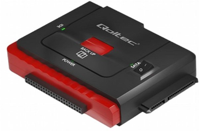 Адаптер Qoltec USB 3.0 - IDE/SATA III для диска HDD/SSD 2.5'' Black (5901878506456)