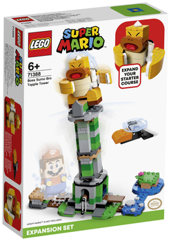 Zestaw klocków Lego Super Mario Boss Sumo Bro i przewracana wieża zestaw rozszerzający 272 części (71388)