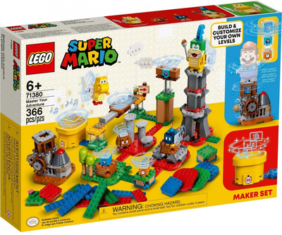 Zestaw klocków LEGO Super Mario Mistrzowskie przygody zestaw twórcy 366 elementów (71380)