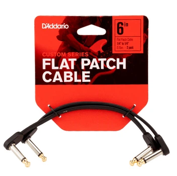 Патч-кабель D'ADDARIO PW-FPRR-206 Custom Series Flat Patch Cables (15cm)