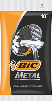 Набір бритв без змінних катриджів Bic Metal 10 шт