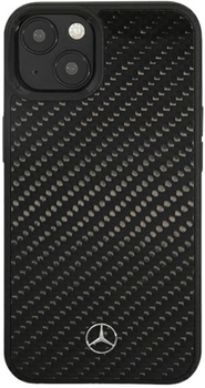 Etui Mercedes Dynamic Line do Apple iPhone 13 mini Black carbon (3666339020170)