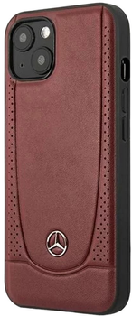 Панель Mercedes Leather Urban Bengale для Apple iPhone 14 Plus Red (3666339082758)