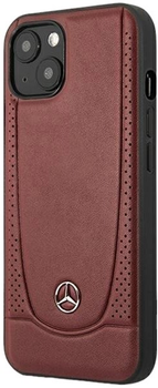 Панель Mercedes Leather Urban Bengale для Apple iPhone 14 Red (3666339082741)