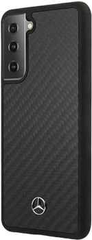 Etui Mercedes Carbon Dynamic Line do Samsung Galaxy S21 Black (3700740497920)