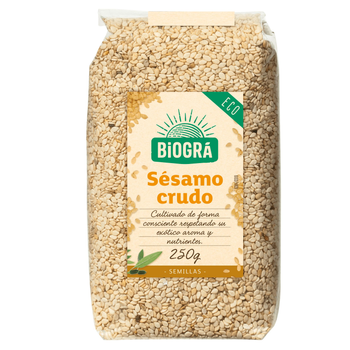 Surowy sezam Biogra Sesamo Crudo 250 g (8426904170212)