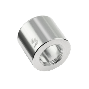 Фиксирующий наконечник для кнопки D'ADDARIO PW-FSTC-01S Loknob Silver Footswitch Cap