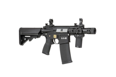 Штурмова гвинтівка Specna Arms M4 CQB Edge RRA SA-E10 Black (Страйкбол 6мм)