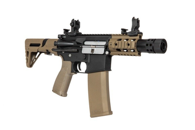 Штурмова гвинтівка Specna Arms M4 CQB Edge RRA SA-E10 PDW Half-Tan (Страйкбол 6мм)