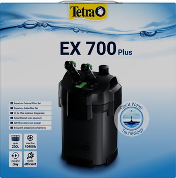 Внешний фильтр для аквариума Tetra External EX 700 Plus 7,5W, 1040л/ч