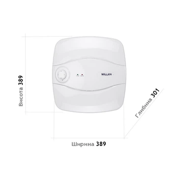 Бойлер Willer PU15R Optima Mini (монтаж під мийкою)