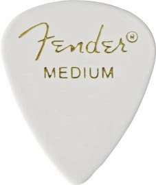 Медиатор Fender 351 CLASSIC CELLULOID WHITE MEDIUM
