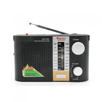 Радиоприёмник радио GOLON RX-F12UR USB/SD 20.5 × 13 × 5.5 см