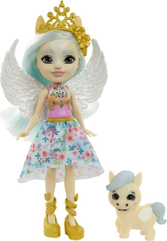 Lalka Mattel Enchantimals Royal Paolina Pegasus Puppe & Wingley (887961972627)