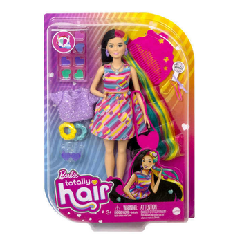 Лялька з аксесуарами Barbie Totally Hair Heart-Themed (194735014842)