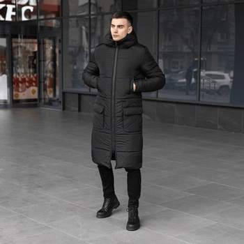 Зимова куртка Pobedov "Tank" (чорний) M