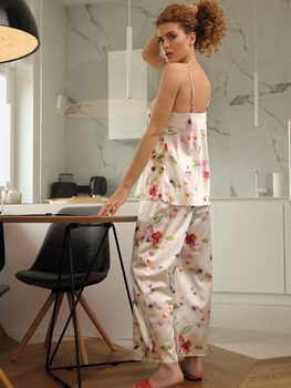 Piżama damska (podkoszulek + spodnie) DKaren Dk-Kc XXL Jasnoróżowa (5903251424951)