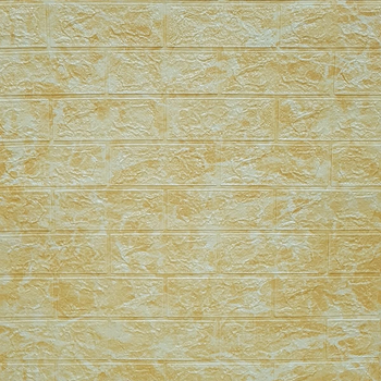 Самоклеющаяся 3D панель Sticker Wall под бежевый мрамор 3080х700х3мм SW-00001766