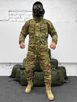Тактичний зимовий теплий військовий комплект RH-14 ( Куртка + Штани ), Камуфляж: Мультикам, Розмір: XL