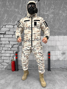 Тактичний зимовий теплий військовий комплект Dirty ( Куртка + Штани ), Камуфляж: Мультикам, Розмір: XXL