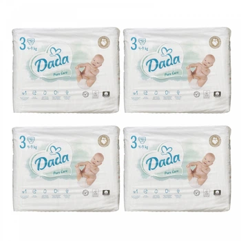 Підгузники Dada Pure Care 3 (4-9 кг) 160 шт