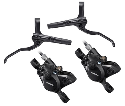 Гидравлические тормоза Shimano BR-MT200 задние+ передние