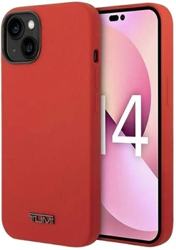 Панель TUMI Liquid Silicone для Apple iPhone 14 Plus Red (3666339075446)