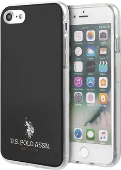 Etui U.S. Polo Assn Shiny do Apple iPhone 7/8/SE 2020/SE 2022 Black (3700740475874)