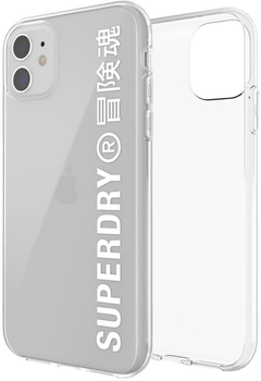 Etui Superdry Snap Clear Case do Apple iPhone 11 White (8718846079709)