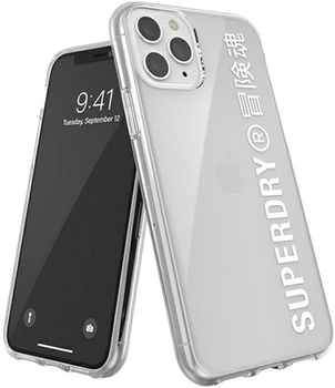 Etui Superdry Snap Clear Case do Apple iPhone 11 Pro Max White (8718846079723)
