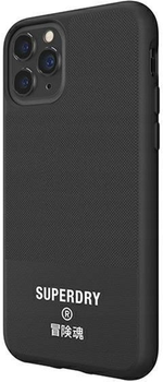 Панель Superdry Moulded Canvas Case для Apple iPhone 11 Pro Max Black (8718846079792)